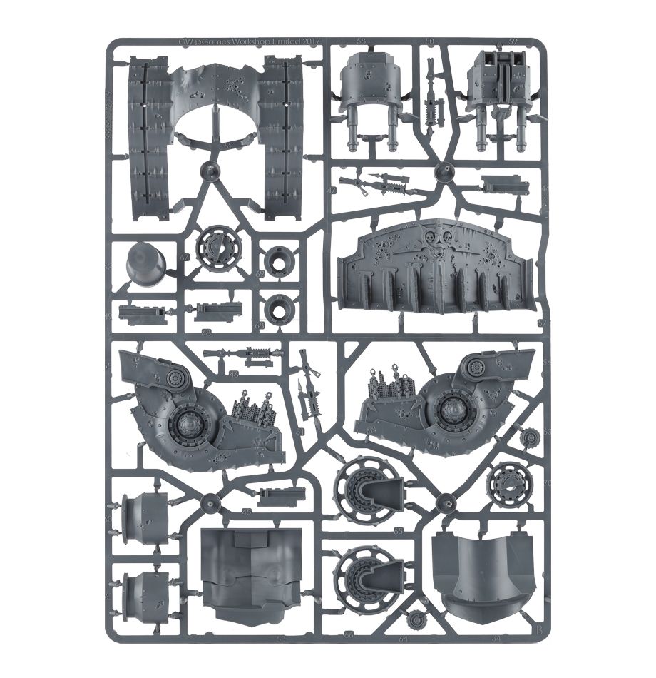 Warhammer 40,000 : Death Guard - Plagueburst Crawler